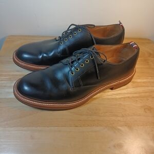 Jcrew Classic Black Leather Men's Shoes